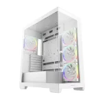 DEEPCOOL CG580 4F V2 FISHTANK DESIGN WHITE CHASSIS